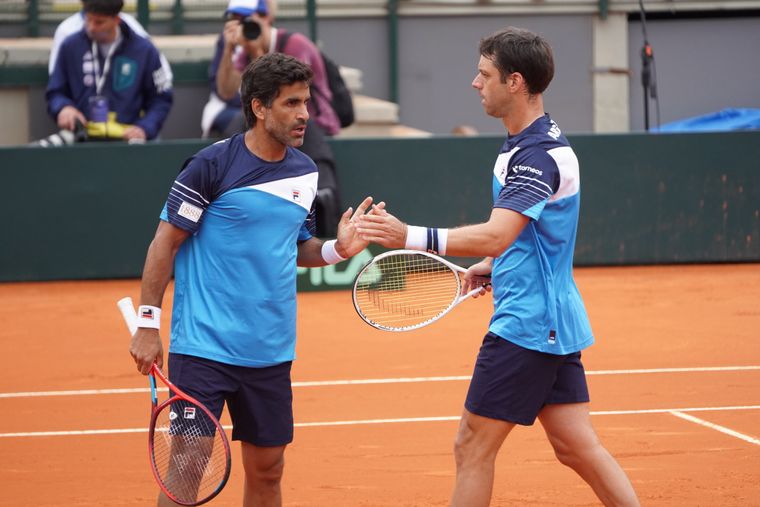 Zeballos y González pusieron en ventaja a Argentina en la serie