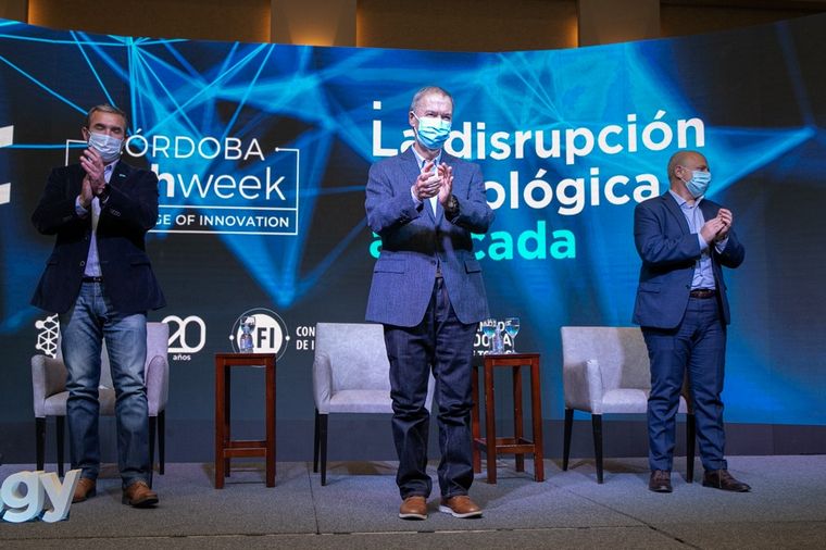 El gobernador Juan Schiaretti, en la apertura del evento.