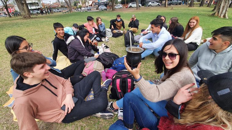 Festejos de la primavera en Carlos Paz