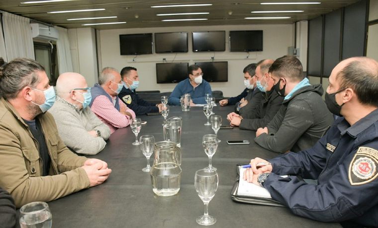 Reunión en el Cosedepro por la seguridad en los partidos.