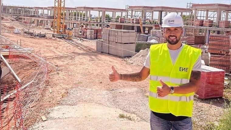 El nuevo emprendimiento de Ezequiel Garay.