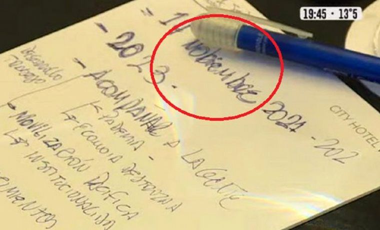 La imagen que circuló por redes.