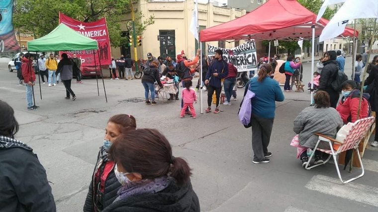 Jornada de piquetes en Salta