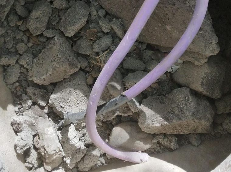 Robo de cables en los semáforos de Córdoba.