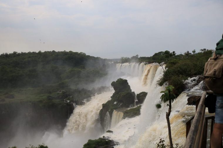 Agus Vivanco en la Garganta del Diablo 