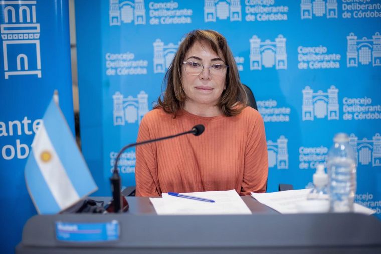 Olga Riutort, candidata a diputada por el Frente de Todos.