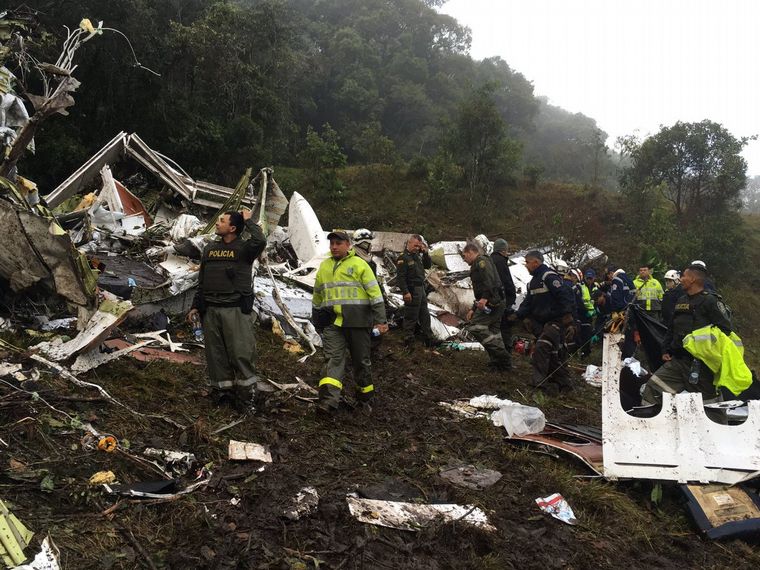 FOTO: 71 muertos dejó la tragedia del chapecoense.
