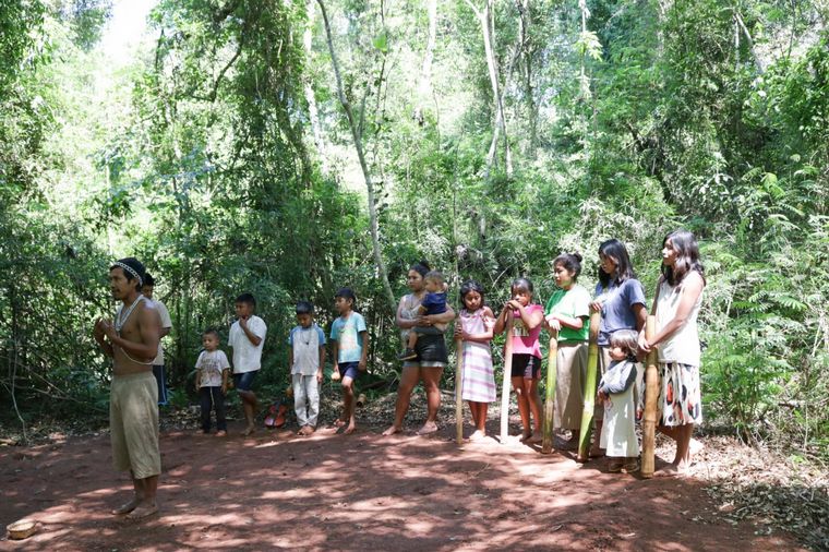 FOTO: Conocemos desde adentro la cultura de una comunidad guaraní en Misiones
