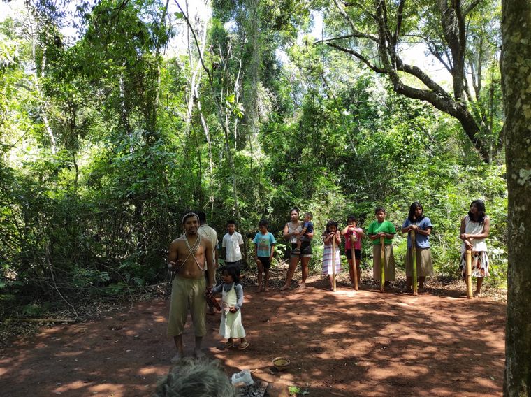 FOTO: Conocemos desde adentro la cultura de una comunidad guaraní en Misiones