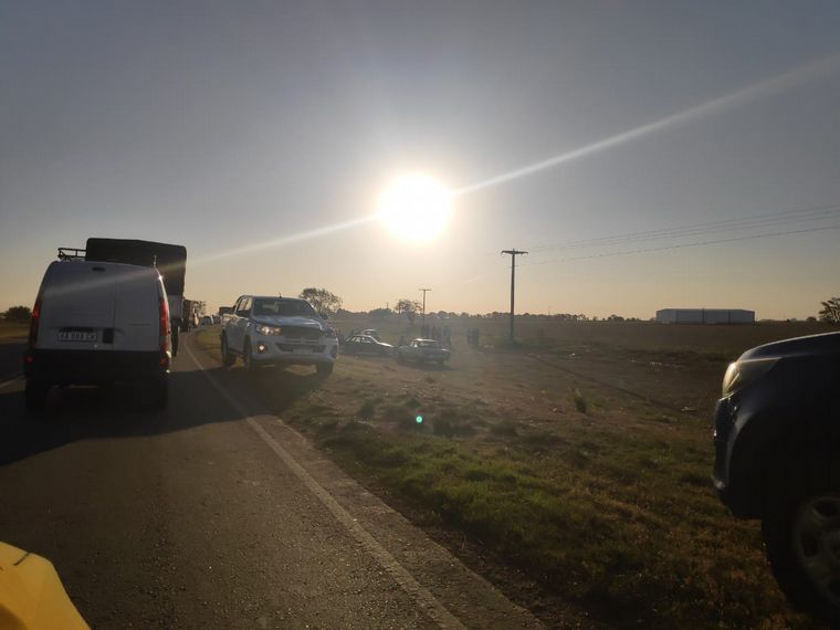 Accidente fatal en ruta provincial 13 a la altura de Sacanta 