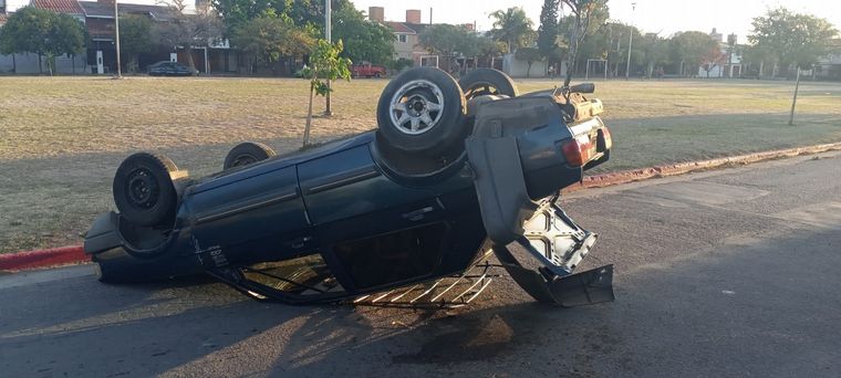 FOTO: Accidentes de tránsito en la ciudad de Córdoba este sábado.