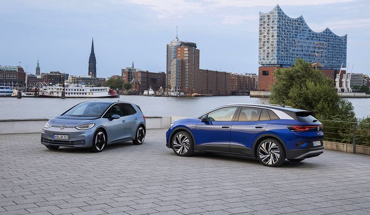 La familia ID. incorpora la última tecnología en vehículos eléctricos.