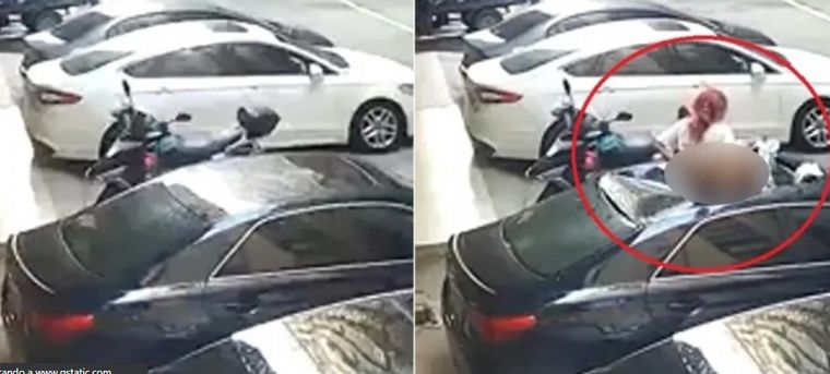 Video: tuvo relaciones sexuales en un balcón y cayó al vacío