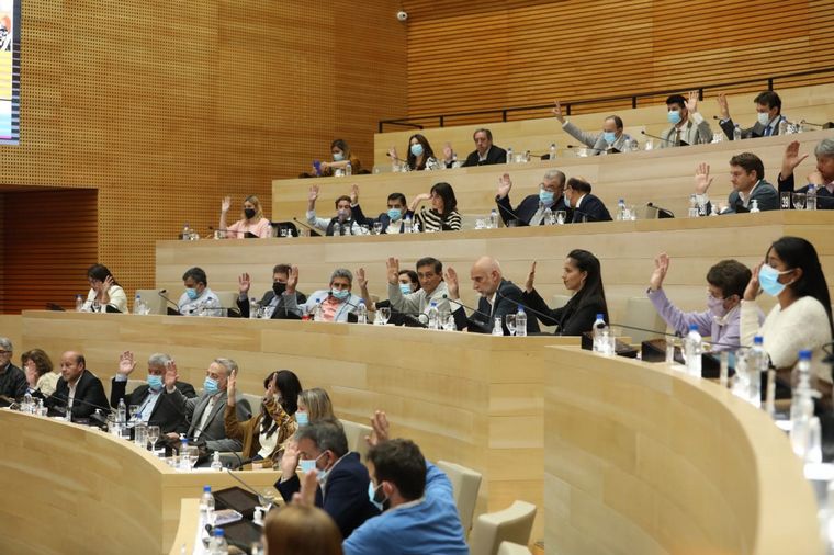 FOTO: La Legislatura de Córdoba aprobó el Presupuesto 2022.