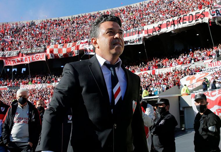 Marcelo Gallardo, director técnico de River Plate.