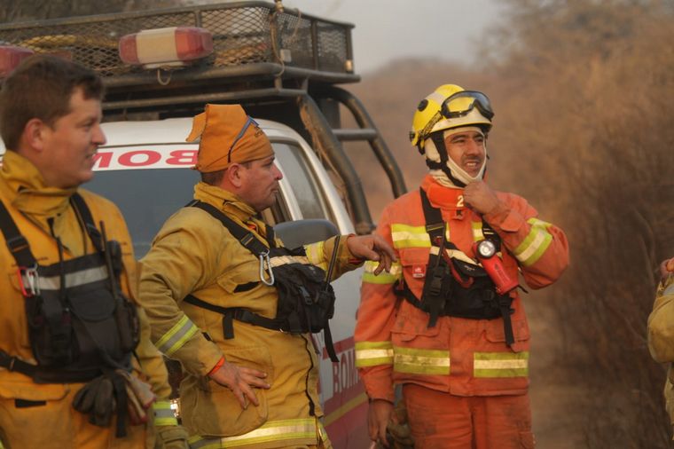 Incendio en el norte cordobés