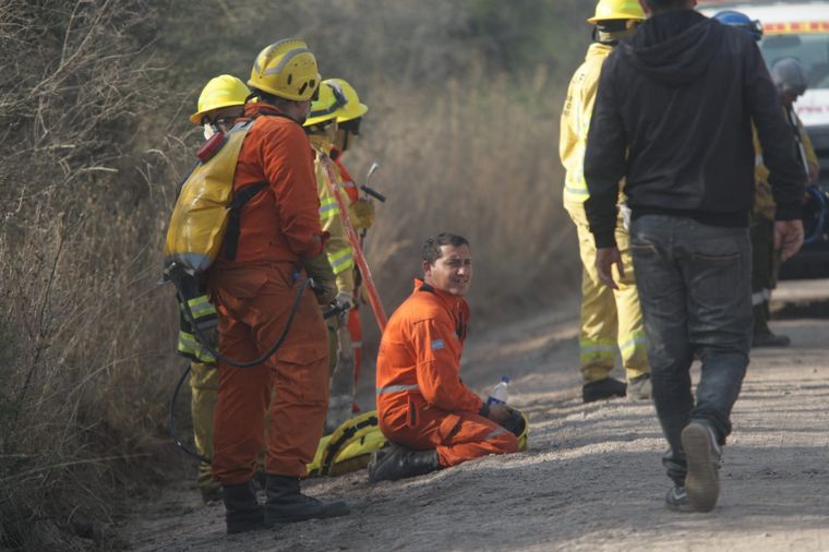 Incendio en el norte cordobés