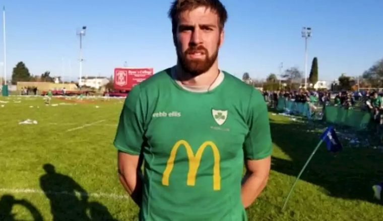 Lucas Pierazzoli, el rugbier fallecido.