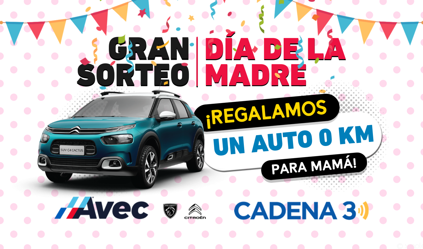 3, FM Córdoba y La Popu sortean un auto para mamá - Siempre Juntos - 3