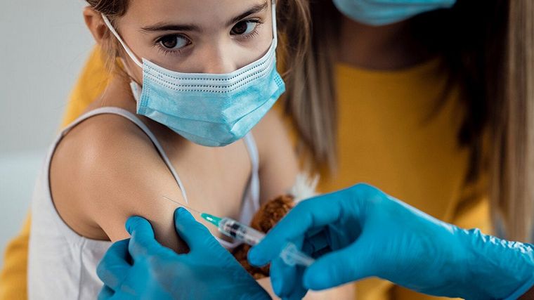 FOTO: La Sociedad Argentina de Pediatría instó a inmunizar a los menores. 