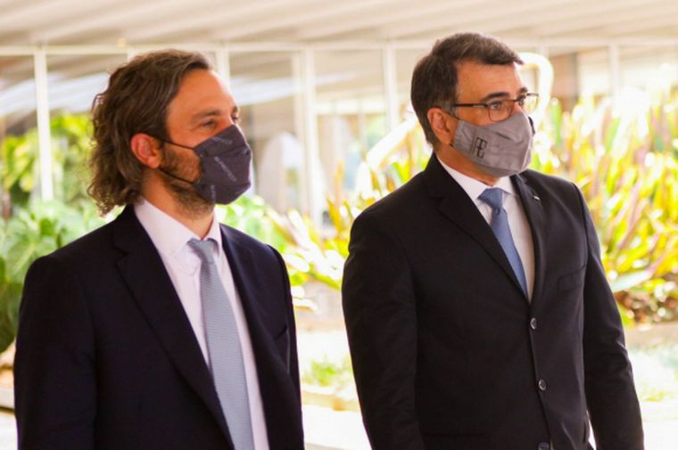 Santiago Cafiero y Carlos Alberto Franca