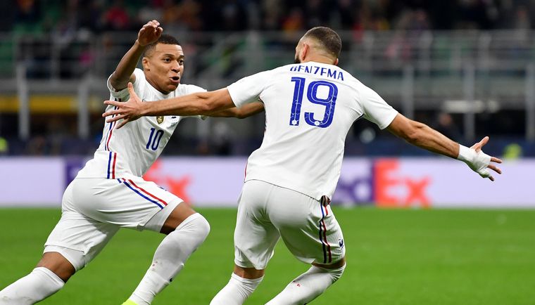 Con goles de Benzema y Mbappé, Francia se consagró campeón (Foto: AP)
