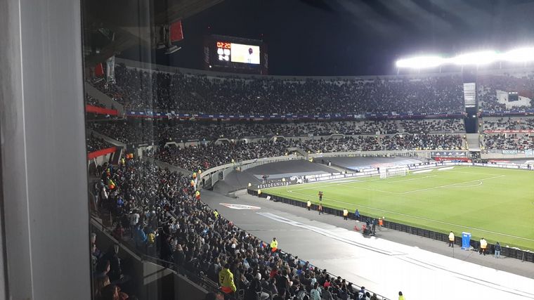 Los hinchas argentinos colmaron las tribunas del 