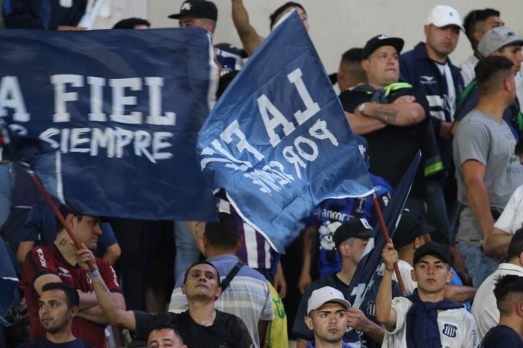 Los hinchas del 