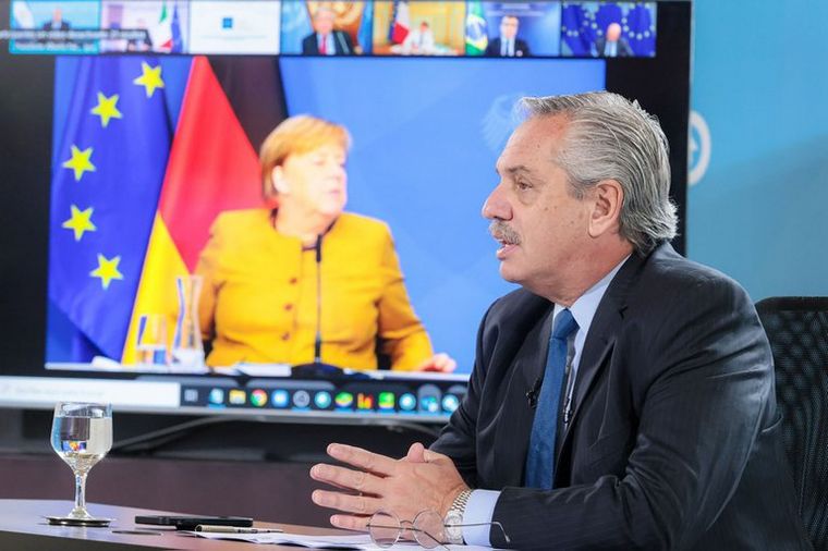 Alberto Fernández, presidente de la Nación.