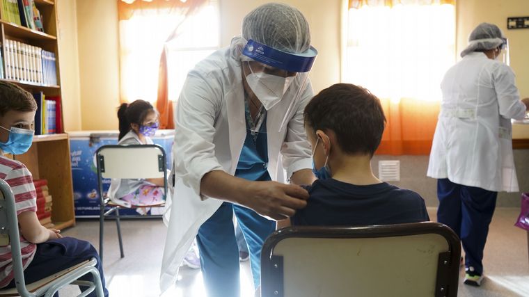 FOTO: La Sociedad Argentina de Pediatría respaldó la inmunización infantil. 
