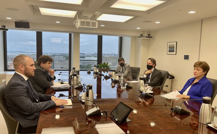 AUDIO: Guzmán se reunió con Georgieva y funcionarios de EE.UU.