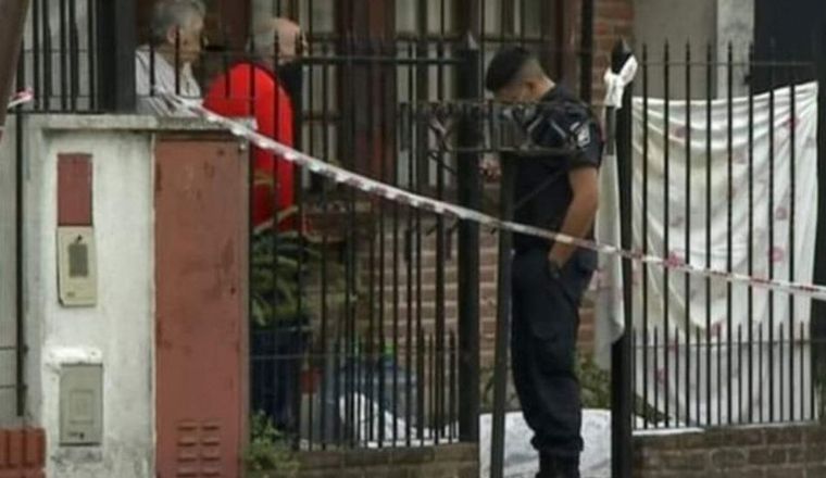 El lugar del brutal ataque.