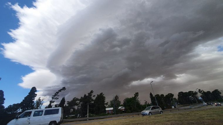 FOTO: Alerta en Córdoba por fuertes tormentas.