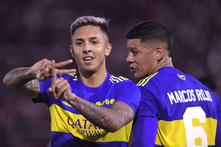 Almendra marcó el primer tanto de la goleada 