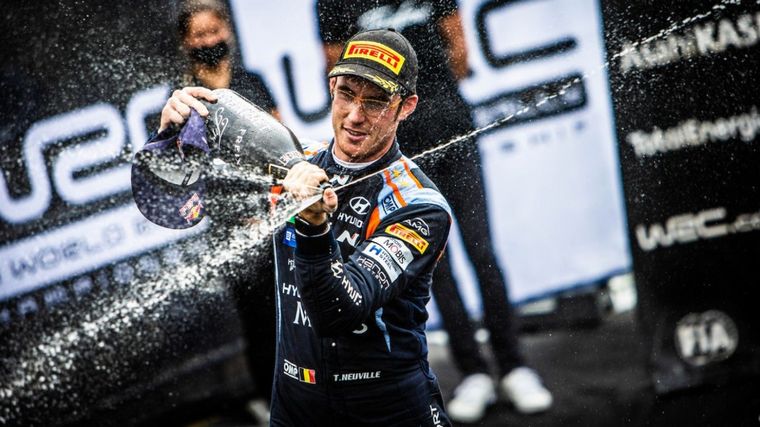 Neuville volvió a ser el mejor del WRC en el asfalto del Rally de España