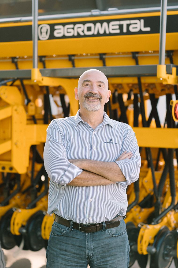 Sergio Di Benedetto, gerente comercial de Agrometal,