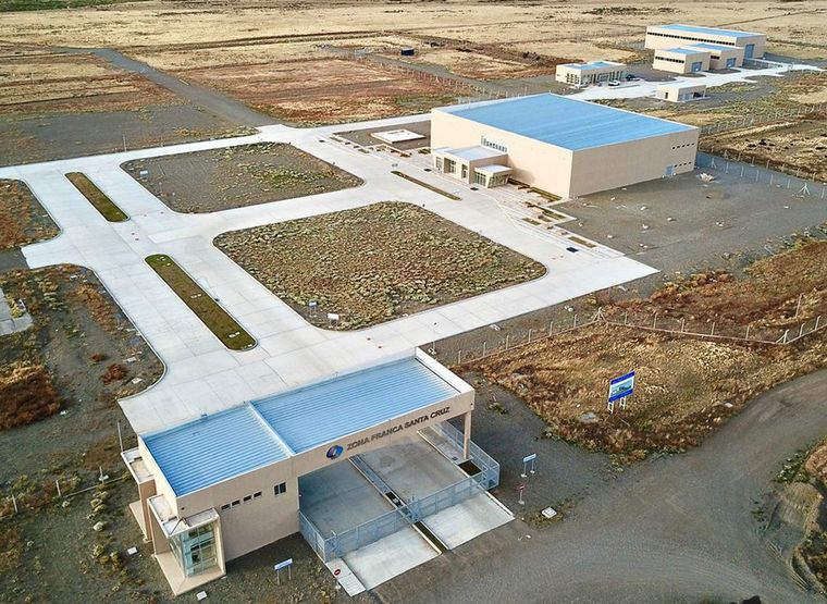 Cristina Fernández inaugura la Zona Franca de Río Gallegos