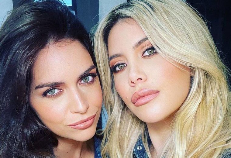 Zaira y Wanda Nara (Foto: Archivo)