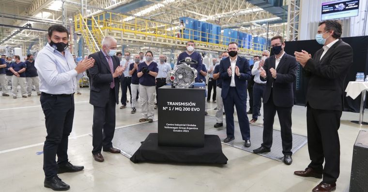 El Presidente de Volkswagen Group Argentina, Thomas Owsianski hoy en Córdoba.