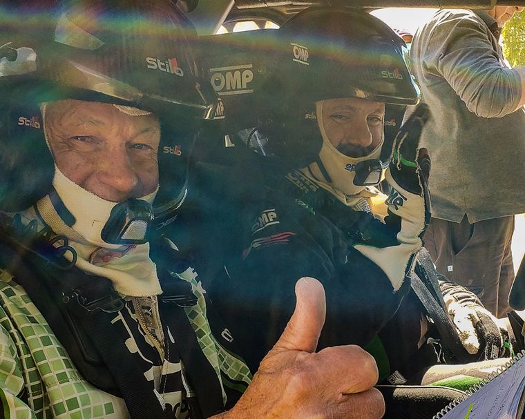 El histórico Raúl Campaña en el Shakedown con Cancio.