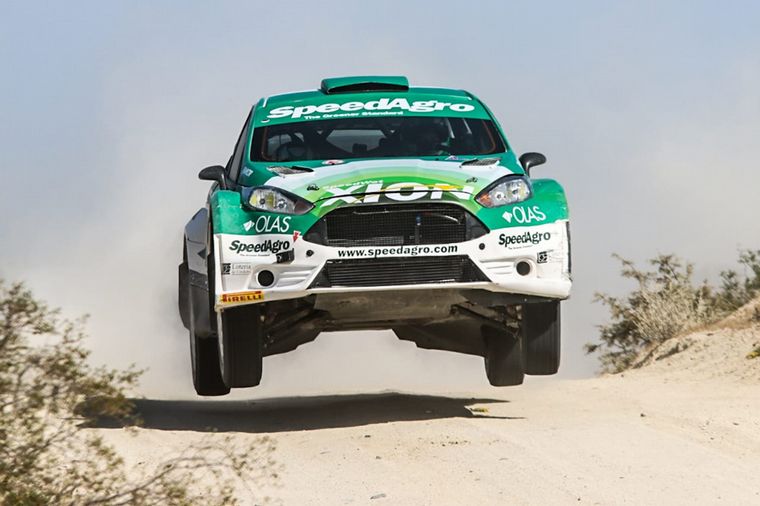 Nico Díaz (Fiesta) domina en la "Maxi Rally"