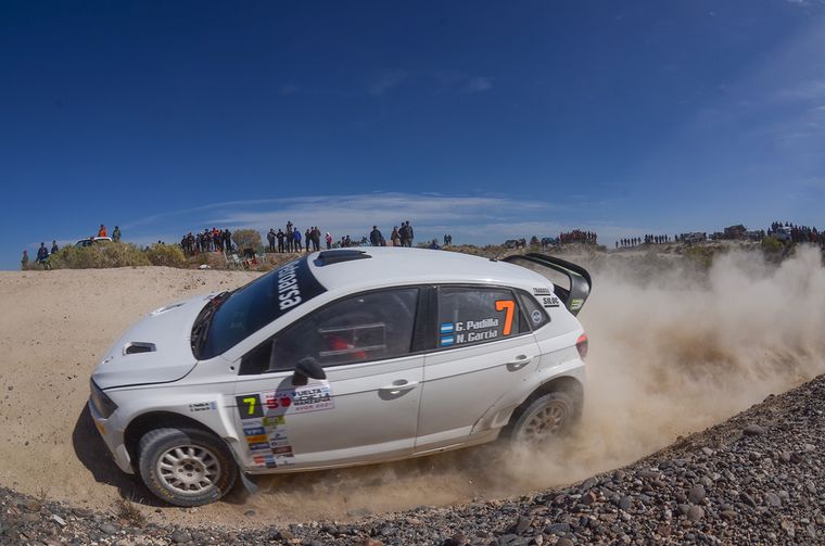 Padilla con el Polo es escolta en Maxi Rally.