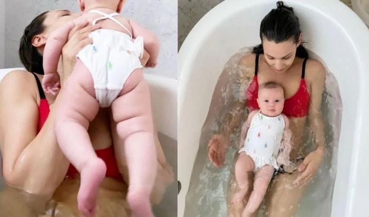 FOTO: En su cuenta de Instagram, la modelo comparte imágenes de su beba 