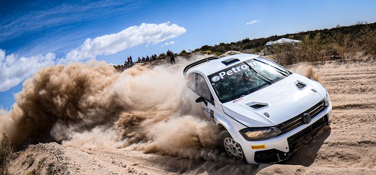 Padilla y su Polo son escoltas en Maxi Rally.