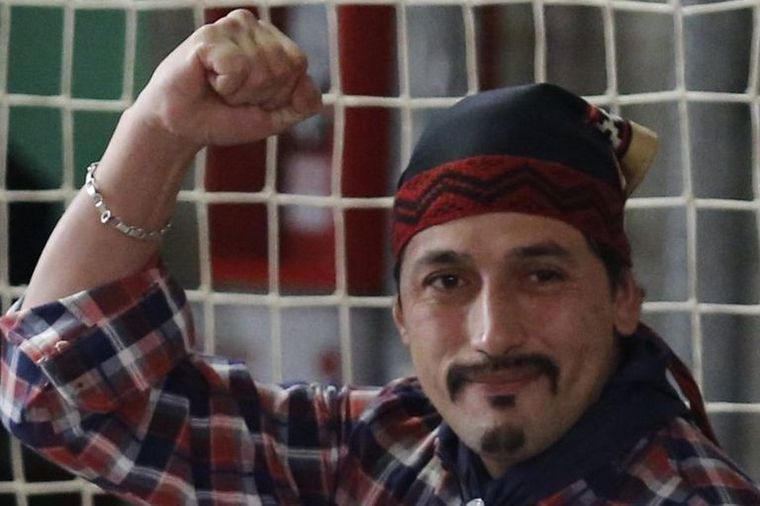 El líder mapuche publicó un comunicado apuntando al Gobierno nacional.