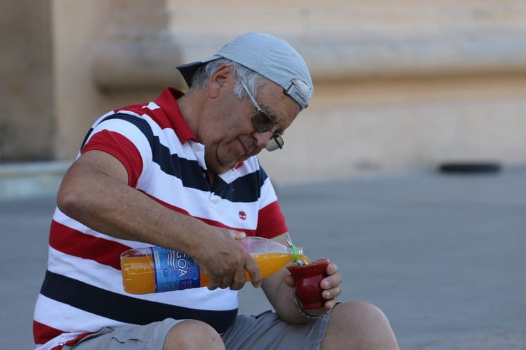 Córdoba superó los 40º en una jornada sumamente calurosa.