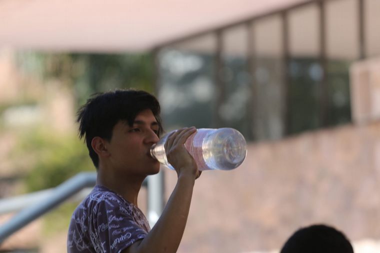 Córdoba superó los 40º en una jornada sumamente calurosa.