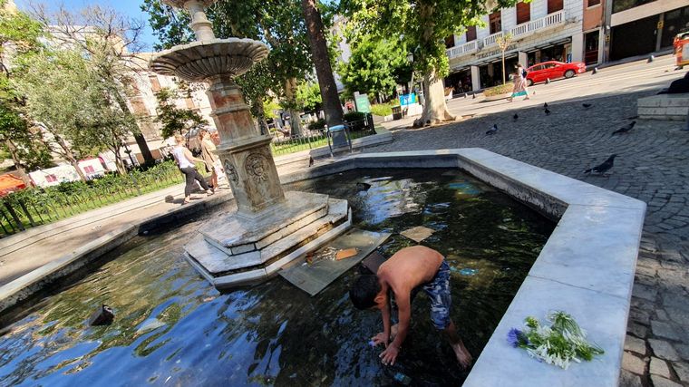 FOTO: calor en Córdoba temperatura pronóstico sol clima verano