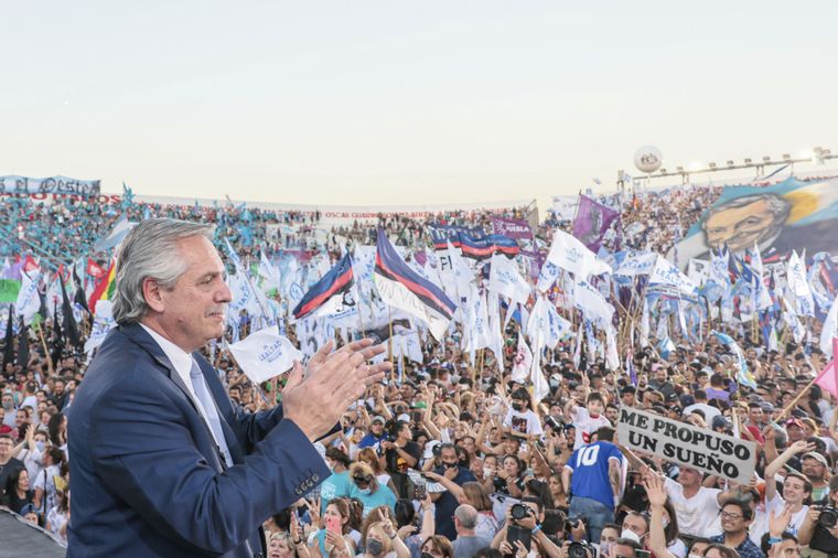 Fernández encabezó un acto por el 11º aniversario de la muerte de Néstor Kirchner.