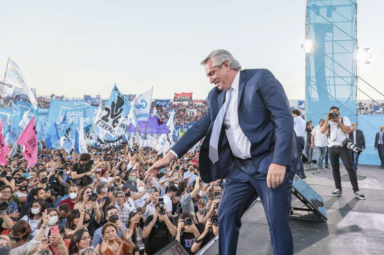 Fernández encabezó un acto por el 11º aniversario de la muerte de Néstor Kirchner.